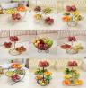 Buy cheap Household Wear Resistant Three Tier Steel Fruit Basket Chrome Plating from wholesalers