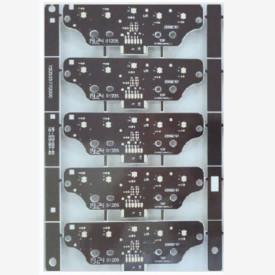Buy cheap HASL FR4 2 Layer Aluminum PCB Board 1.0mm Black Solder Mask from wholesalers
