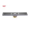 Buy cheap Long Floor Drain Brass Body Cover For Bathroom OEM Size Customize from wholesalers