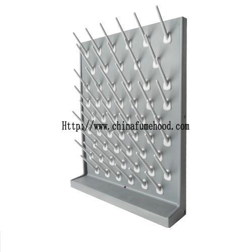 Buy cheap PP Pegboard Laboratory Fittings Removable Lockable Plastic Dripping Rack from wholesalers