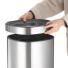 Buy cheap Customer Logo Household Big Capacity Open Top Rectangle Trash Bin 8L/12L/20L/30L Stainless Steel Trash Can Without Lid from wholesalers