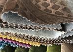 Print Solid Sofa Holland Velvet Fabric 300gsm Embossed Velvet Upholstery