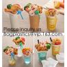 Buy cheap 300ml Snack Tray PP Injeciton Trays For 95mm And 95mm Diameter Cups Disposable PET plastic cup top snack tray, cup holde from wholesalers