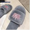Buy cheap Custom Warm PVC Outsole Furry Ladies Slippers from wholesalers