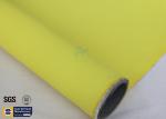 Acrylic Fiberglass Fire Blanket Fabric Yellow 15OZ 3732 Anti Corrosion Chemical