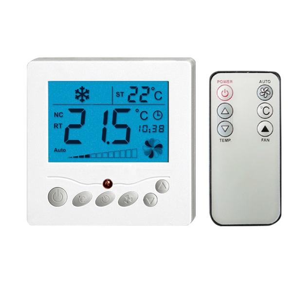 Buy cheap Air Conditioning Wireless Fan Coil Thermostat Anti - Flammable PC Housing from wholesalers