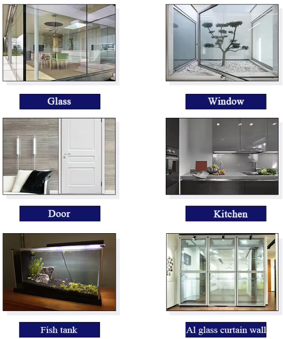 Powerful Quick Drying Silicone Structural Adhesive Indoor Outdoor Door Window