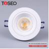 Buy cheap Recessed Super Slim Bezels Anti Glare Downlights IP20 For Office from wholesalers