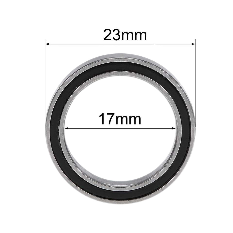 High Speed Precision Deep Groove Ball Bearings 6703 2rs 6703 Rs 6703zz 17*23*4mm