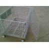 Buy cheap Galvanized Industrial Storage Cage / Lockable Wire Cages 4.0-5.0mm Wire Dia from wholesalers