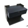 Buy cheap Champagne finish metal u shape frame oak veneer 1-drawer night stand for Renaissance hotel bedroom,hospitality casegoods from wholesalers