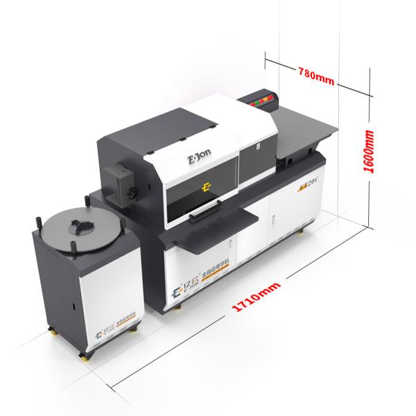 Buy cheap ET20C Acrylic 3D Signage Letter Edge Channel Letter Notching Flanging Bending Machine from wholesalers