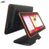 Buy cheap Double Screen All In One Touchscreen Pos Terminal 15 Inch I5 Aluminum Alloy Base from wholesalers