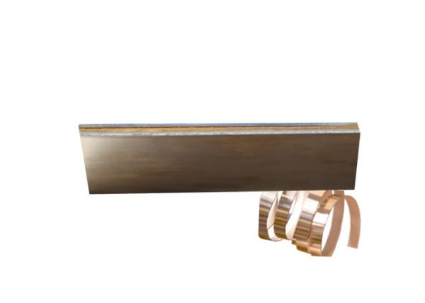 Buy cheap Good Weldability Nickel Clad Copper Sheet / Strip High Combination Rate from wholesalers