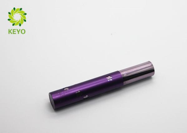 Buy cheap Round Purple Empty Makeup Containers Aluminum Made For Eyeliner Packaging from wholesalers