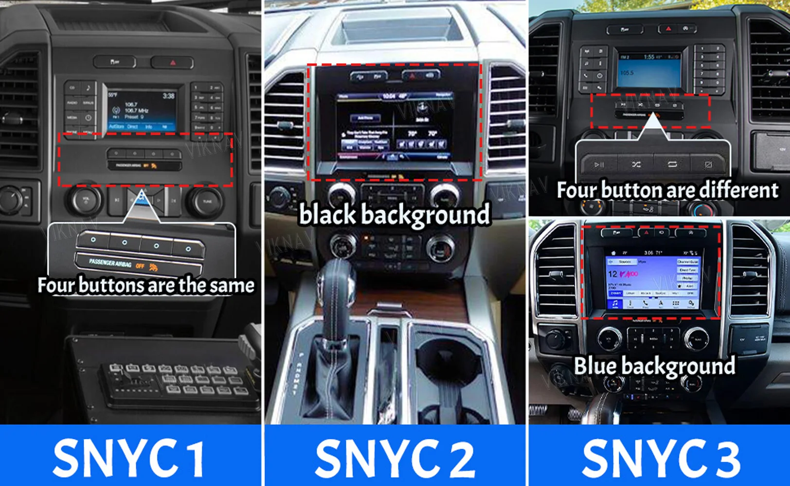 Android 128GB Ford F150 Radio F250 F350 F450 Multimedia Player Wireless Carplay