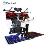 Multiplayer Metal Stand Up Flight VR Simulator Perfect Combination of Speed
