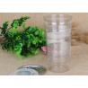 Buy cheap Plastic Packaging Tube Airtight Waterproof Clear Pet Jar With EOE Lid from wholesalers