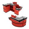 Buy cheap Customized Size Color Logo Supermarket Cash Counter Grocery Checkout Counter from wholesalers