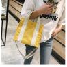 Buy cheap Collapsible Crossbody 50cm Handle Printed Canvas Shopping Bags from wholesalers