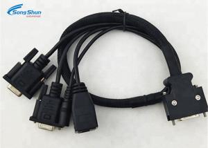 Wholesale Splitter VGA D SUB Cable SCSI 26P Male-RJ45 Female 2 Ports Home Appliance from china suppliers