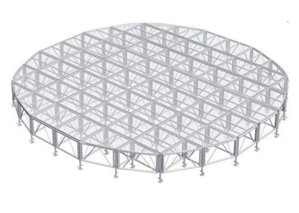 Buy cheap Catwalk Round Stage Platform , Acrylic Stage Platform 9.76 M Diameter from wholesalers
