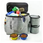 36.5cm 17L Dog Food Carrier Bag Backpack Cationic Polyester