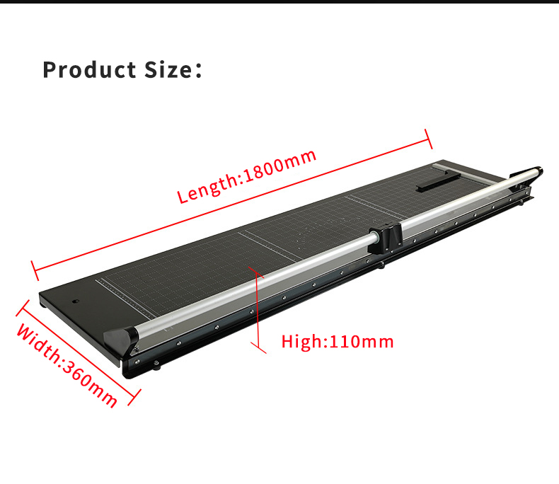 63 Inch Professional Paper Trimmer for Advertising Company and Photo Studio Projects