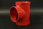 United States Made Grooved Mechanical Tee Durable Features / UL Listed