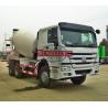 Buy cheap 6x4 Concrete Transport Truck HW76 With A / C Cabin 10m3 Drum Volume from wholesalers