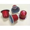 Buy cheap 15g Aluminum Drinking Cups CMYK 4C Nespresso Coffee Cups from wholesalers