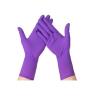 Buy cheap Anti Allergy Purple Nitrile Disposable Gloves 12 Inch Nitrile Gloves Kitchen Cleaning from wholesalers