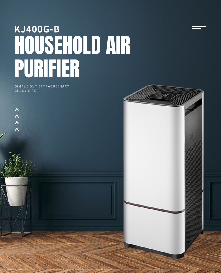 HEPA H12 Filter PM2.5 Air Filter Smoke Small Ionizer Air Purifier For Home