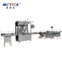 Buy cheap METICA Syrup Bottling Production Line Pet Bottle Filling And Capping Machine product