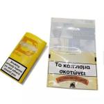 Heat Seal Foil Mylar Plastic 100g Hand Rolling Cigar Tobacco Leaf Pouch