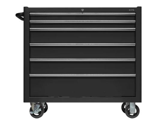 Buy cheap Industrial 4 Drawers Mobile Tool Box Trolley Wear Resistant from wholesalers