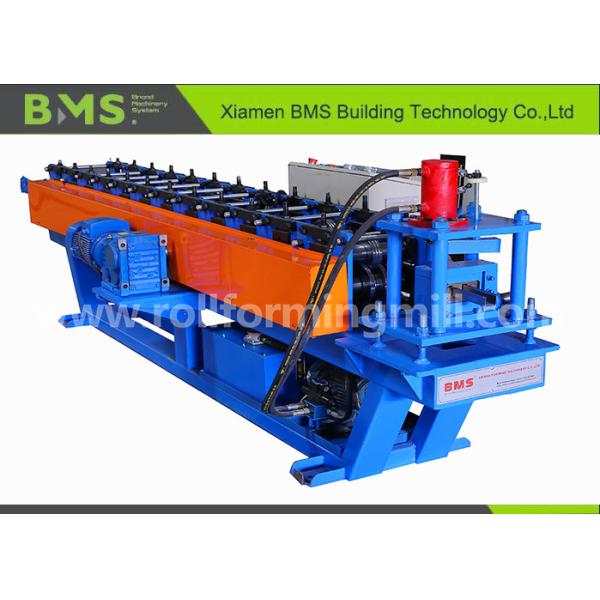 Buy cheap Hat Purlin Roll Forming Machine Galvanized Steel PLC Control from wholesalers