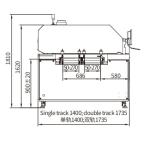 Interchangeable Double Sided Rails SE Series Reflow Oven 3120mm