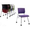 Buy cheap four legs movable training chair with casters from wholesalers