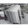 Buy cheap White Quartz Solid Stone Countertops For Kitchen 2.5 G / Cm3 Bulk Density from wholesalers