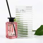 Buy cheap C Edge Patterned Tempered Glass Frosted Shower Fluted Ribbed Texture Decorative Glass Panel from wholesalers