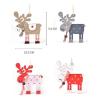 Buy cheap Wooden Christmas Gift Christmas Deer Hanging Decoration from wholesalers