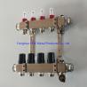 Buy cheap Stainless Steel Central Floor Heating Pipe Manifold , Pex Radiant Floor Heating Manifold Assembly from wholesalers