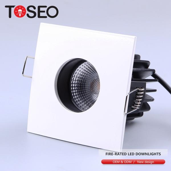 Buy cheap Fire Rated Commercial LED Recessed Downlights Square Anti Glare 11 Wattage from wholesalers