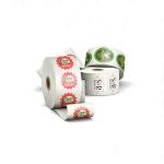 Custom Printing Food Label Sticker For Supermarket Fruit Waterproof Sticker