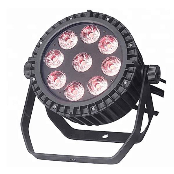 Buy cheap Best Seller 9x18w RGBWA UV IP65 Stage Outdoor Flat LED Par Can Light Price from wholesalers