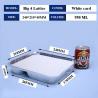 Buy cheap Compartment Divided Aluminium Foil Lunch Box High Temperature Resistant from wholesalers