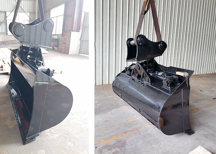 Excavator Tilt Bucket Excavator Telescopic Arm 360 Degree Tilting