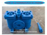 Double Crude Oil Filter As50-0.16/0.09 Cb/T425-94 For Fuel Oil Separator