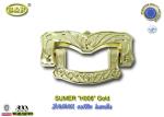 Ref H008 Gold Size 19 X 11 Cm Casket Handles , Zinc Alloy Coffin Accessories